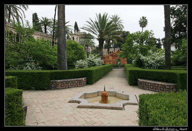 Sevilla - gardens of Real Alczar