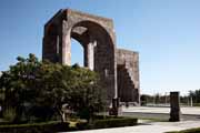 Armenia - Echmiadzin - Papal visit monument