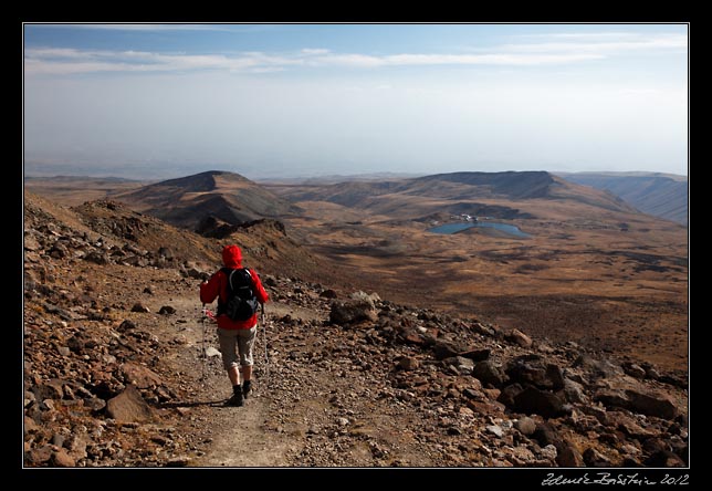 Armenia - Aragats - descending to Kari Lich