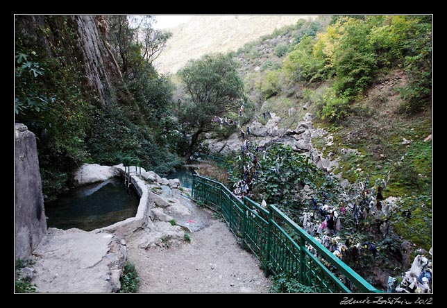 Armenia  - thermal spring - Devil`s bridge