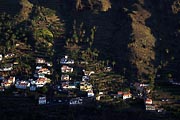 La Gomera - Valle Gran Rey - upper part of the valley