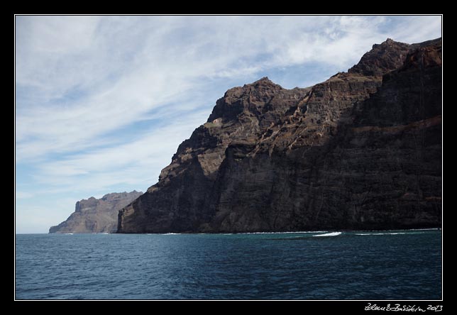 La Gomera - boat trip to Los Organos - western coast