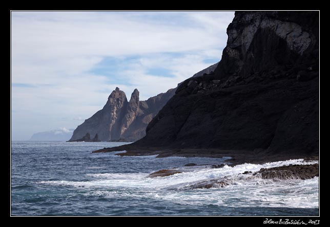 La Gomera - boat trip to Los Organos - Los Organos