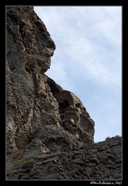 La Gomera - boat trip to Los Organos - Los Organos