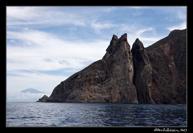 La Gomera - boat trip to Los Organos - Los Organos