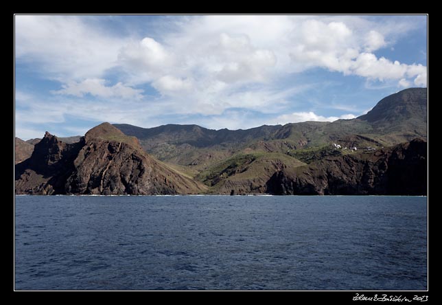 La Gomera - boat trip to Los Organos - Alojera