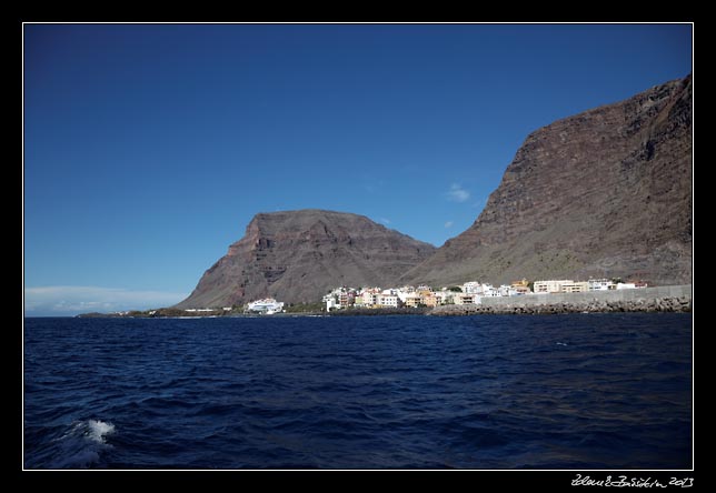 La Gomera - boat trip to Los Organos - Valle Gran Rey