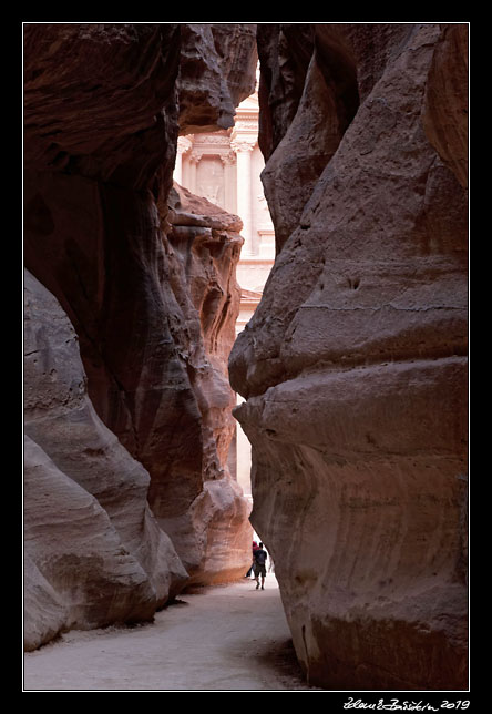 Petra - the end of Al Siq