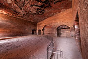 Petra - Urn tomb interior