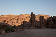 Petra - Temenos gate and Royal tombs