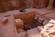 Petra - Garden Triclinium - a cistern