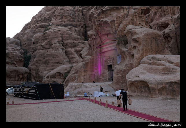 Al Bayda - Little Petra - preparations for a wedding