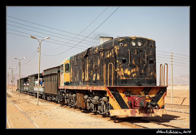 Wadi Rum - desert train