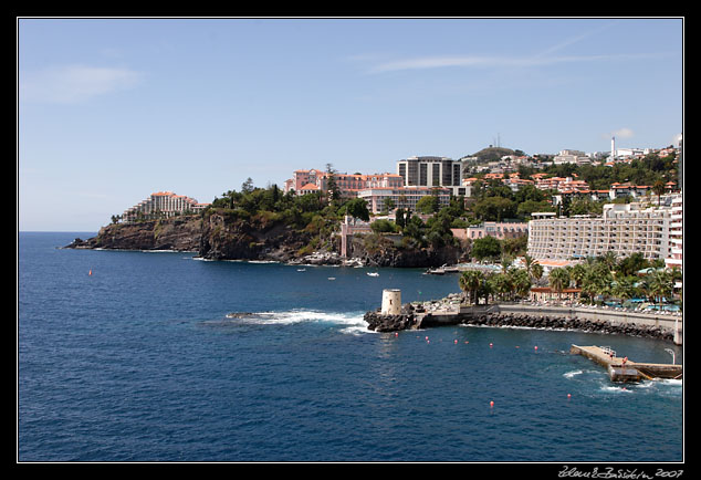 hotel area in Funchal