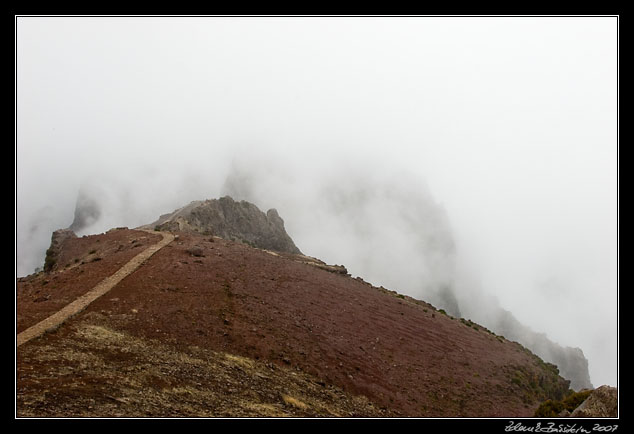 on the top of Pico Arieiro