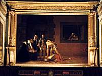 Beheading of St.John - painting by Caravaggio