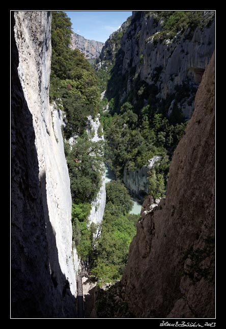 Grand canyon du Verdon - Breche d`Imbert