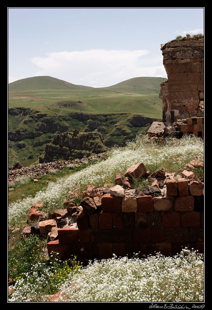 Turkey, Kars province - Ani - on the citadel