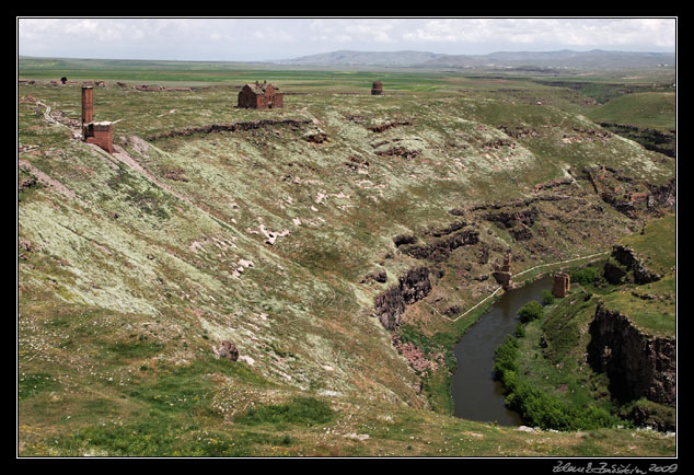 Turkey, Kars province - Ani - a view from the citadel