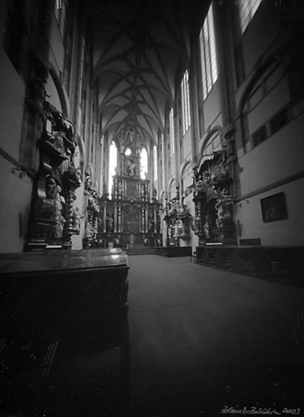 Pinhole Cathedral - Our Lady of the Snows, Prague, Czech Republic