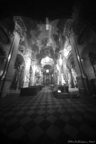 Pinhole Cathedrals - St.Nicholas, Lesser town of Prague, Czech Republic