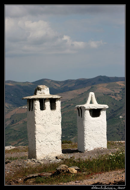 Andalucia - Alpujarras - chimneys