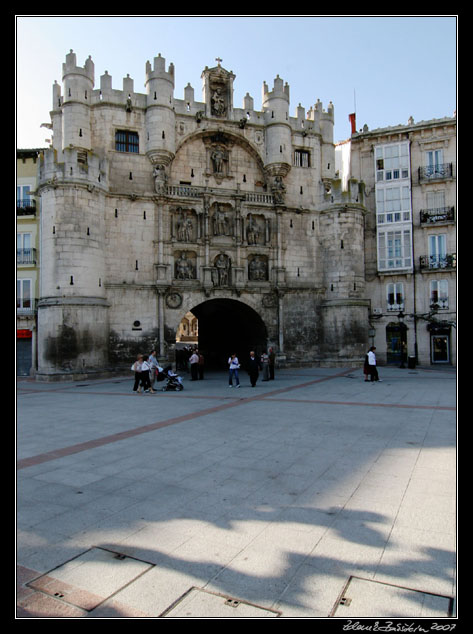 Burgos, Spain - Arco de Santa Maria
