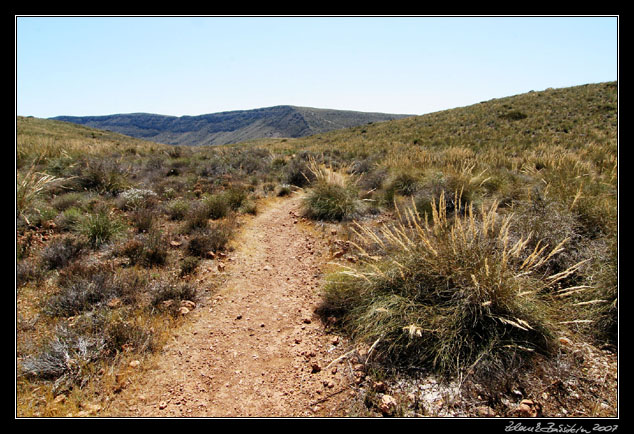 Andalucia - Cabo de Gata - track to Rellana de San Pedro