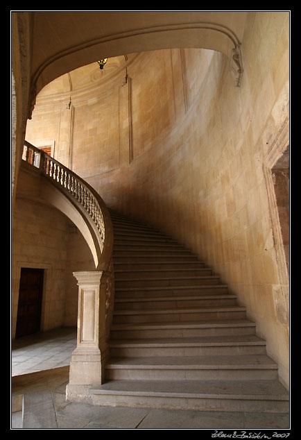 Andalucia - Palace of Carlos Quinto, Alhambra, Granada