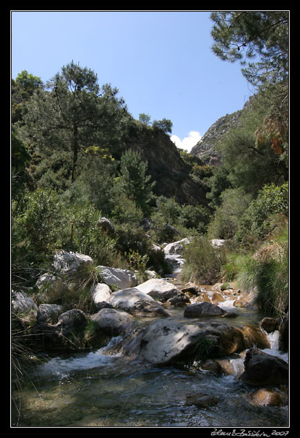Andalucia - Sierra de Almijara - Barranco de las Chorreras