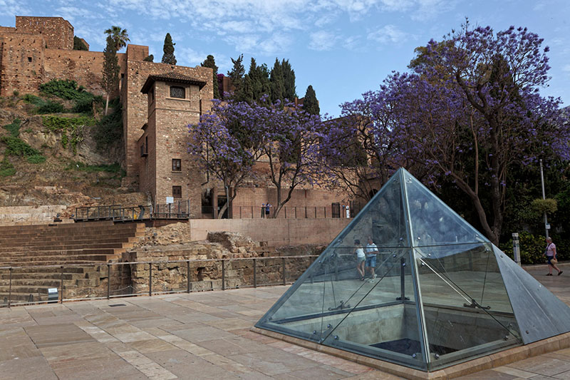 Malaga - Teatro Romano, Alcazaba