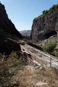 Armenia - Garni gorge - an old bridge - under reconstruction