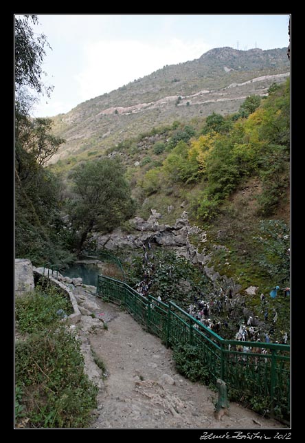 Armenia - Devil`s bridge in Vorotan canyon