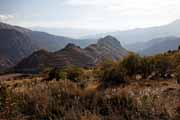 Armenia - Tsakhatskar  - the ridge with Smbataberd fort