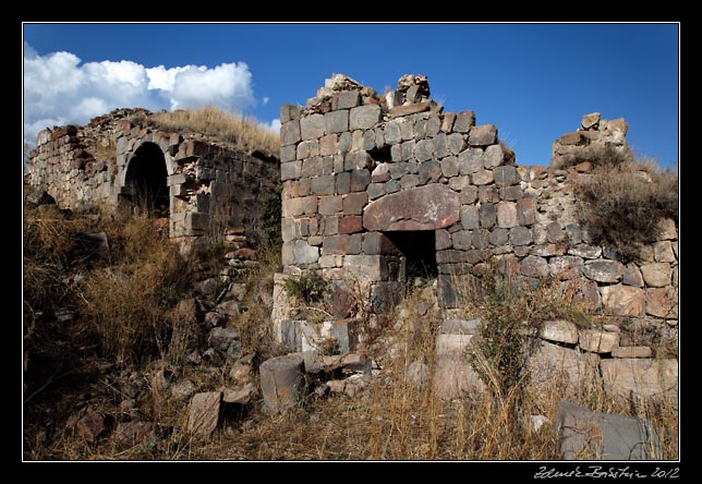 Armenia - Tsakhatskar  - monastery ruins