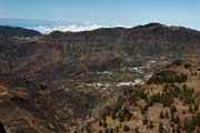Gran Canaria - Artenara and Tejeda (a view from Roque Nublo)