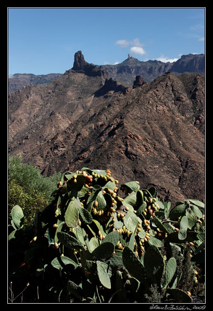 Gran Canaria - R. Bentayga and R. Nublo from Acusa Seca
