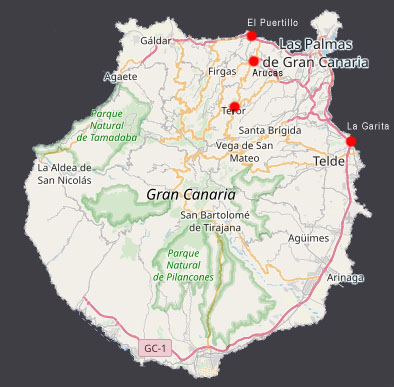 Gran Canaria - north east