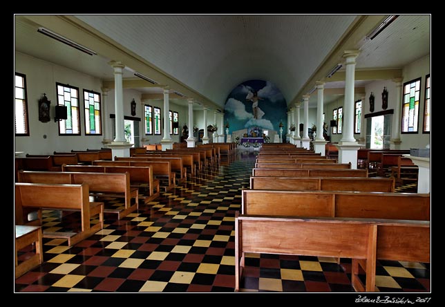 Costa Rica - Arenal - La Fortuna - catholic church