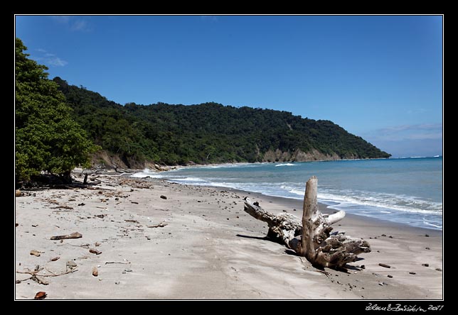 Costa Rica - Nicoya peninsula - Cabo Blanco Reserve - the beach