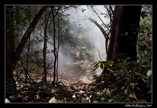 Costa Rica - Rincn de la Vieja - steaming hole (smells like hell)