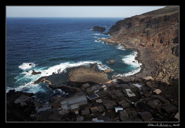 El Hierro - north coast - Pozo de las Calcosas