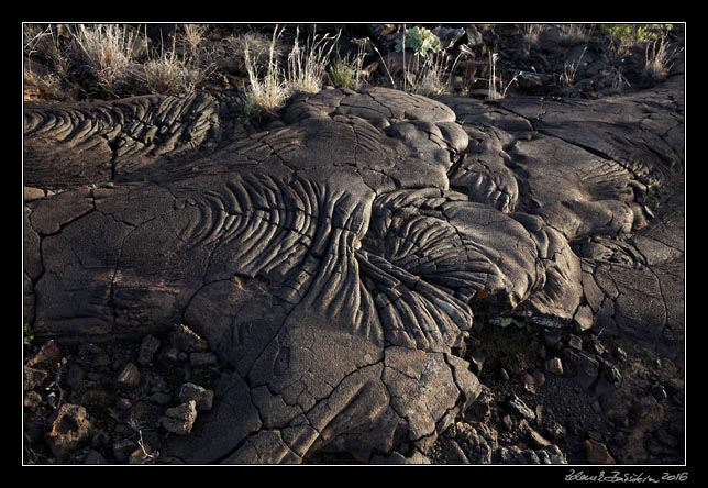 El Hierro - south - a lava flow