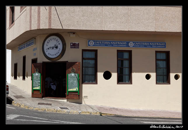 Fuerteventura - Puerto del Rosario - Cafeteria Naufragio
