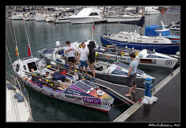 La Gomera - San Sebastian - Talisker Whisky Atlantic Challange boats