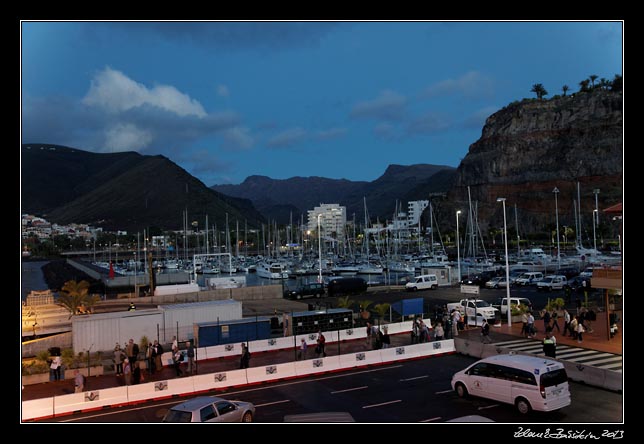 La Gomera - San Sebastian harbor