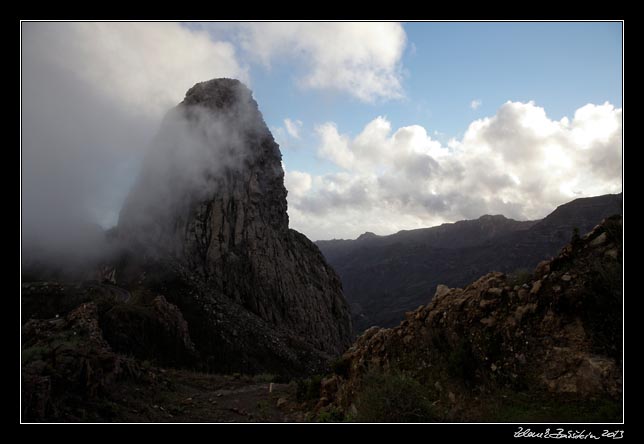 La Gomera - Mirador de los Roques - Roque de Agando