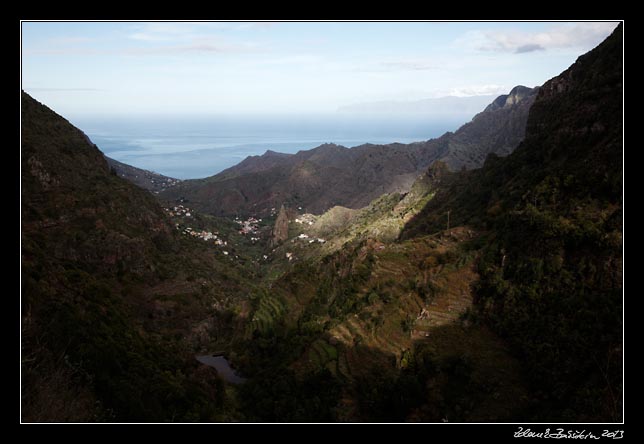 La Gomera - El Cedro - Barranco de Monteforte, Hermigua