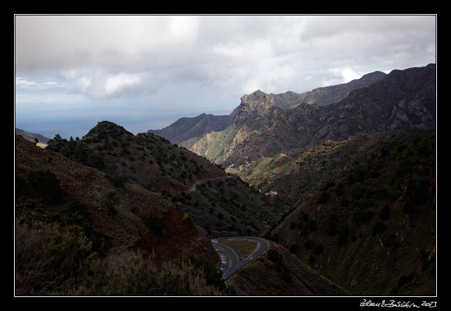 La Gomera - Vallehermoso - Vallehermoso, Roque Cano