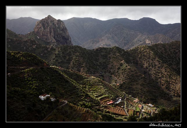 La Gomera - Vallehermoso - Roque Cano